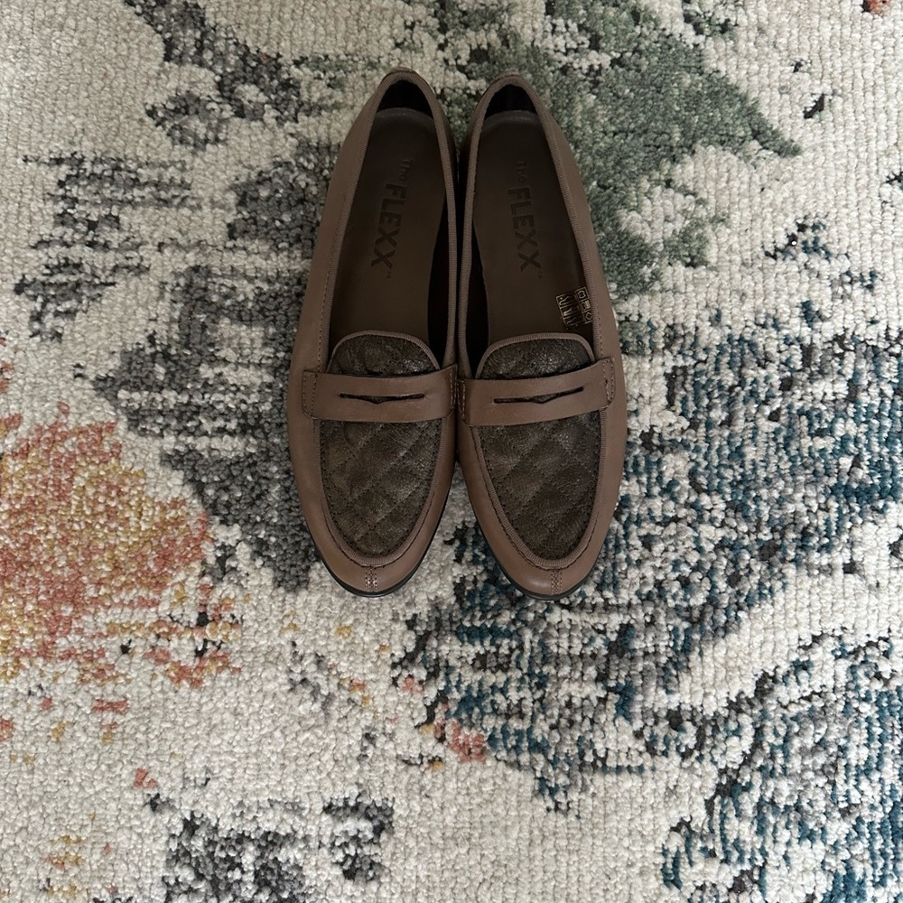 The FLEXX Women's Bronzo/Desert Shadow/Cashmere Risolution size 9 like new - Picture 8 of 16